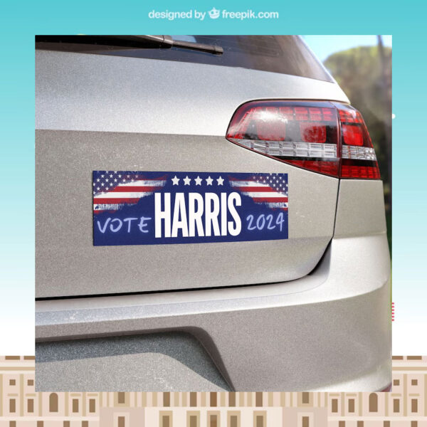 Vote Harris 2024 Car Magnets