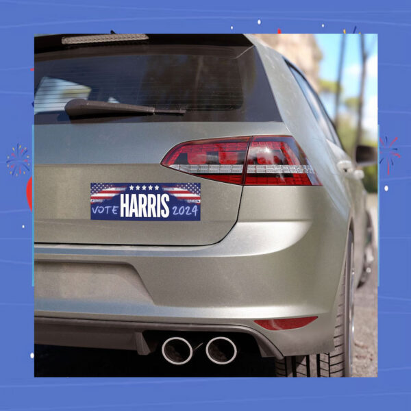 Vote Harris 2024 President Car Magnet