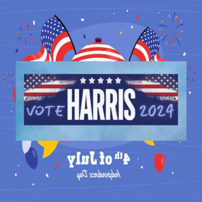 Vote Harris 2024 President Car Magnet
