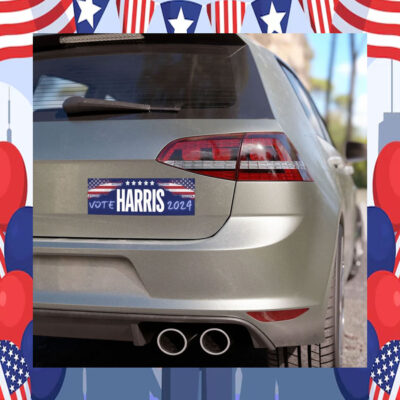Vote Harris 2024 President Car Magnets