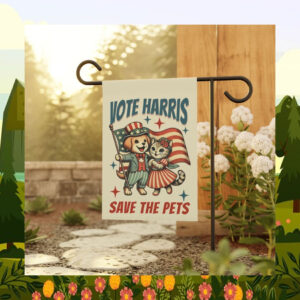 Vote Harris Save The Pets Flag