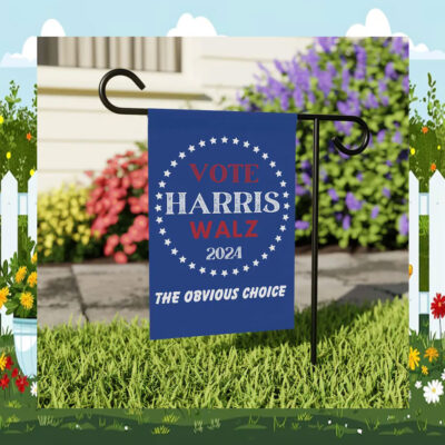 Vote Harris Walz 2024 The Obvious Choice Flag