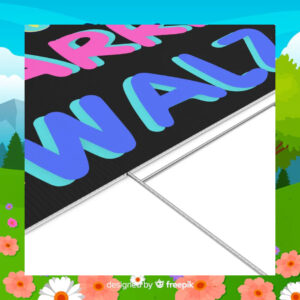 Vote Harris Walz 24 Election Yard Signs