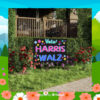 Vote Harris Walz 24 Election Yard Signs