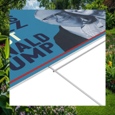 Vote Harris Walz Not Donald Dump Yard Sign