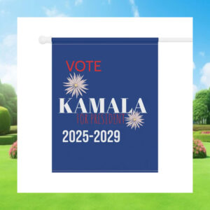 Vote Kamala For President 2025-2029 Flag