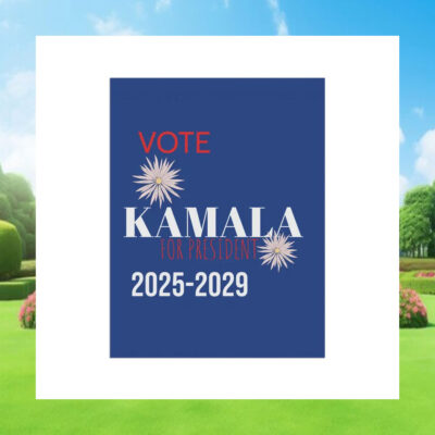 Vote Kamala For President 2025-2029 Flag