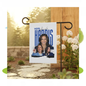 Vote Kamala Harris For President House Flag