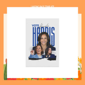 Vote Kamala Harris Garden Flag