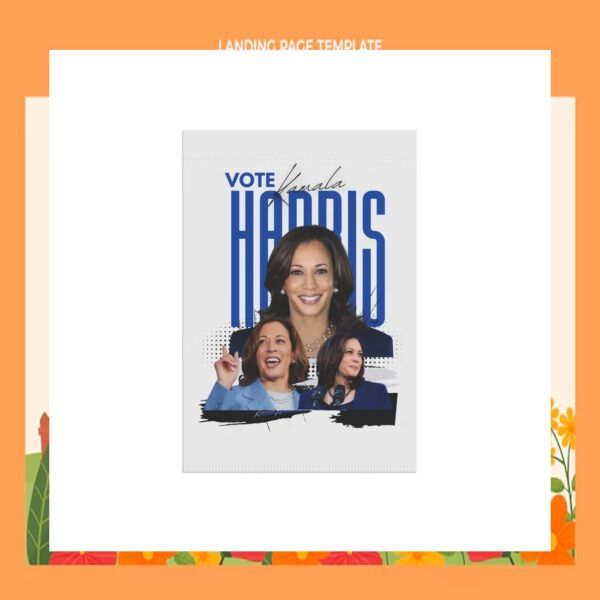 Vote Kamala Harris Garden Flag