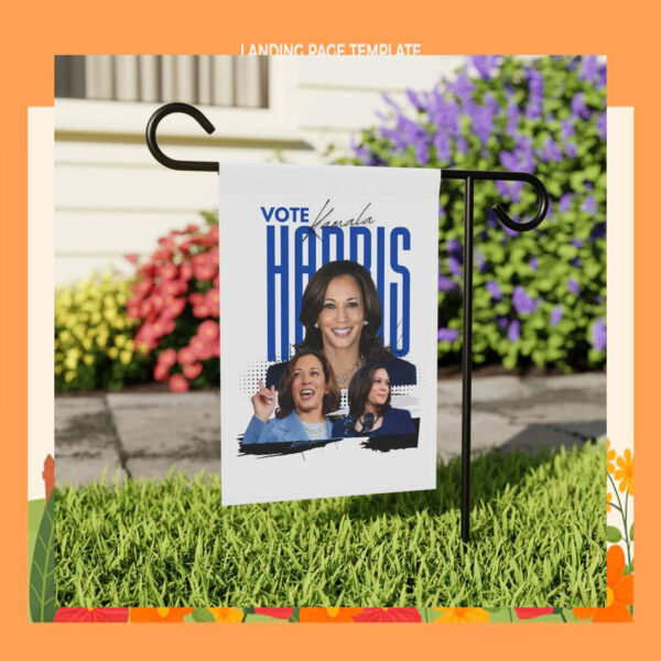 Vote Kamala Harris Garden Flag