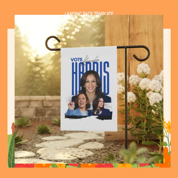 Vote Kamala Harris Garden Flag