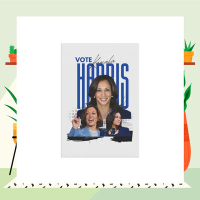 Vote Kamala Harris House Flag
