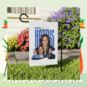 Vote Kamala Harris House Flag
