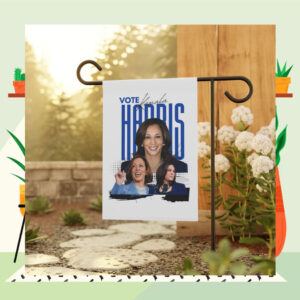 Vote Kamala Harris House Flag