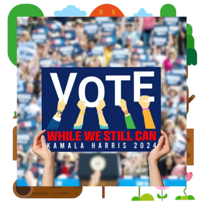 Vote White We Still Can Kamala Harris 2024 Yard Sign