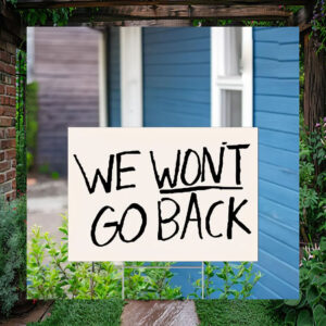 We Won't Go Back Vote Kamala Yard Signs