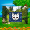 White Cat Kamala Harris For The People Yard Sign