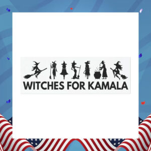 Witches For Kamala 2024 Halloween Car Magnet