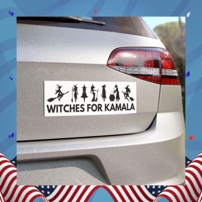 Witches For Kamala 2024 Halloween Car Magnet
