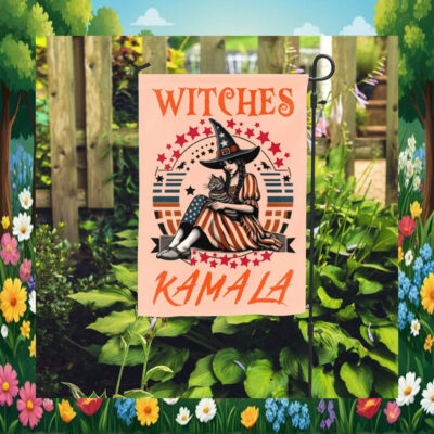 Witches For Kamala Harris Political Election Flag
